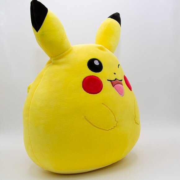 RARE 10” Pokemon Winking Pikachu Pokemon Rare Edition Squishmallows Edition BNWT - Picture 5 of 8